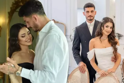 Hazal Çağlar'dan eşine romantik kutlama!