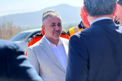 İl Başkanı Yıldırım, karayolu çalışmalarını inceledi