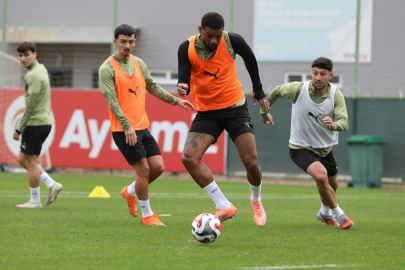 Alanyaspor, Kocaelispor maçının hazırlıklarına başladı