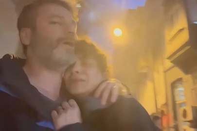 Beyoğlu'nda bina alevlere teslim oldu! Oyuncu Umut Özkan ve eşi son anda kurtuldu