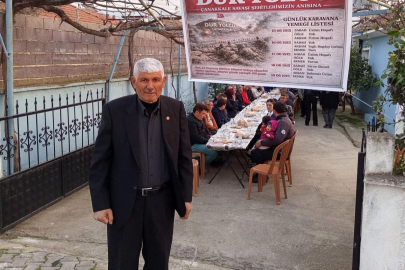 Çanakkale Şehitleri Anısına Anlamlı İftar