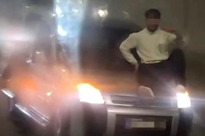 Tünelde müzik açıp araçtan inerek dans eden sürücüye 180 bin TL ceza