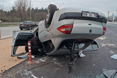 Bursa'da korkutan kaza!