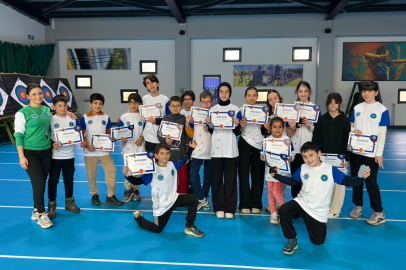 Kış Okullarında sertifika heyecanı