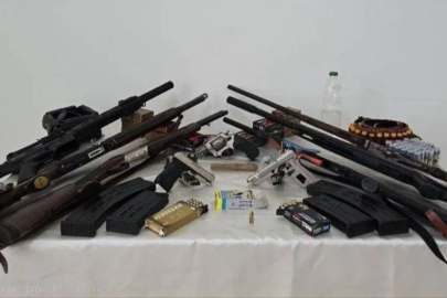 Tokat merkezli kaçak silah operasyonunda 11 zanlı yakalandı