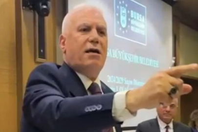 Bursa Büyükşehir Meclisi'nde büyük tartışma! Üyeler birbirinin üzerine yürüdü