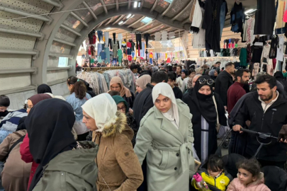 Bursa'da bayram öncesi pazarlarda yoğunluk!