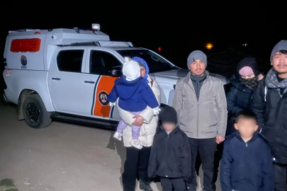 Çanakkale'de 7 düzensiz göçmen yakalandı