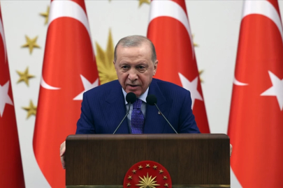 Cumhurbaşkanı Erdoğan konuşuyor