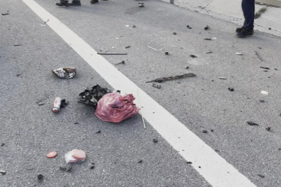 Eyüpsultan TEM Otoyolu'nda zincirleme kaza: 1 ölü 1 yaralı