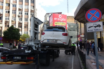 Hatalı park yapan 150 araca ceza yağdı