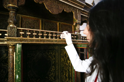 Sultan 2. Abdülhamid'in ahşap dolabı Bursa'da ruh buldu