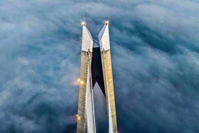 İstanbul'da sabahın ilk ışıklarıyla mest eden görüntü