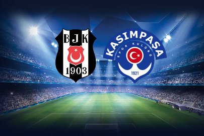 Beşiktaş-Kasımpaşa maçının ilk 11'leri belli oldu