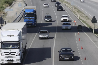 Bursa'da ağır tonajlı araçlara yasak uygulaması!