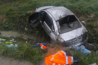 Bursa'da korkutan kaza: Aynı aileden 3 kişi yaralı!