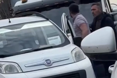 Bursa'da trafikte dehşet: Araçtan inip saldırdı!