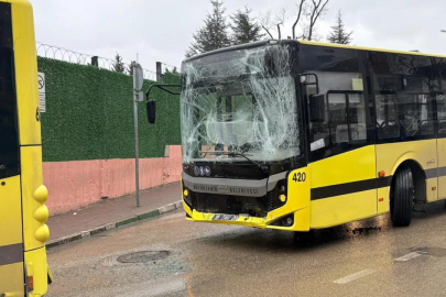 Bursa'da yağış kazayı getirdi!