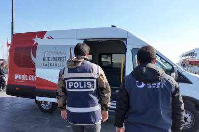 375 mobil göç noktasında bayram mesaisi