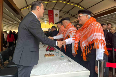 Alanya'da protokol bayramlaştı