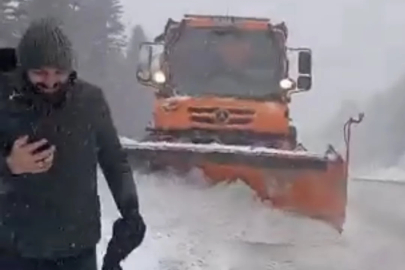 Bursalılara bayramda kar sürprizi!