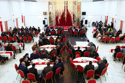 Darende'de bayramlaşma töreni düzenlendi