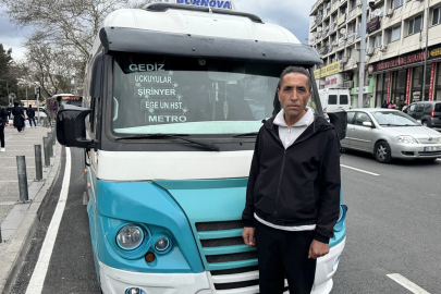 İzmir'de sancısı tutan kadın dolmuşta doğum yaptı