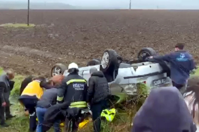 Malkara'da Otomobil Takla Attı: 3 Yaralı