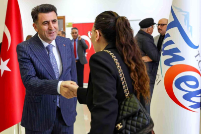 Tunceli'de bayramlaşma töreni