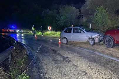 Bursa'da yağışla birlikte kaza da geldi! 11 aylık bebek ölümden döndü...