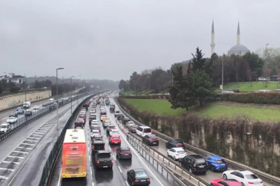 İstanbul'da trafik yoğunluğu