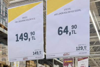 Bursa'da bayram bitti, kolonyalar ucuzladı! Fiyatlar yarı yarıya düştü...