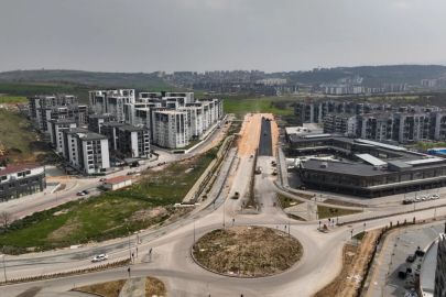 Büyükşehir'le yeni yerleşimlere modern yollar