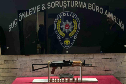 Gaziantep'te 1 adet tüfek ile 21 adet fişek ele geçirildi: 1 gözaltı