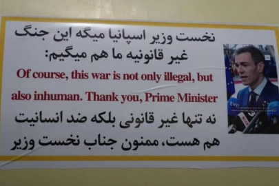 İran'dan İspanyol lider Sanchez'e özel teşekkür! Füzelere yapıştırdılar...