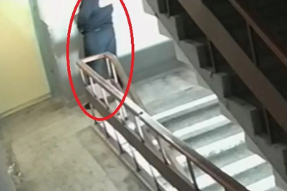 Kayseri'de kurye, sipariş getirdiği binaya idrarını yaptı