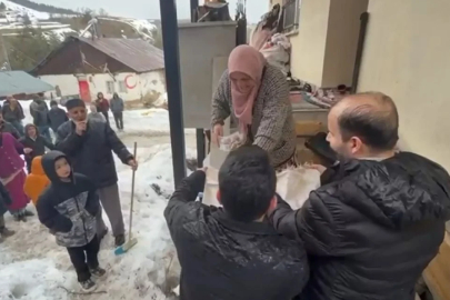 Sivas'ta 'saya' geleneği ile baharın gelişi kutlandı