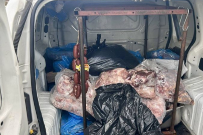340 kilo bozulmuş kırmızı ve beyaz et ele geçirildi