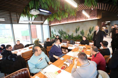 Başkan Taban Engelli Öğrencilerle Kahvaltıda Buluştu