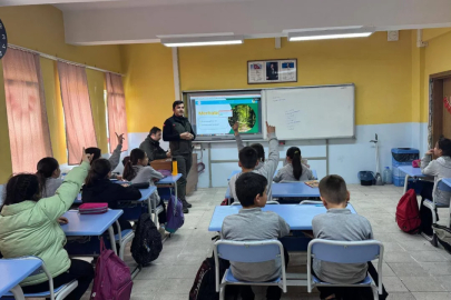 Bursa'da ikinci dönemin ilk dersi! "Yeşil Vatan"