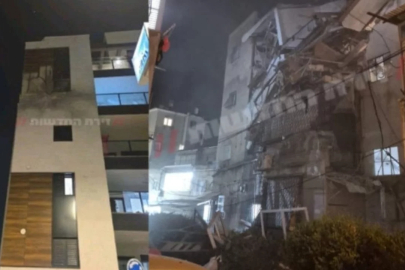 İran'dan İsrail'e yeni füze saldırısı! Tel Aviv alevler içinde...