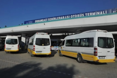 Orhangazi'de minibüs fiyatlarına akaryakıt zammı!