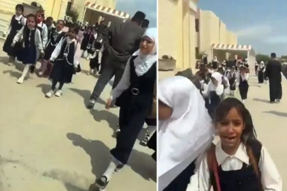 Savaşın 25. gününde kahreden görüntü: Okulda dehşeti yaşadılar