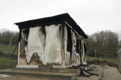 Bursa'da hayvan merkezini ateşe verdiler