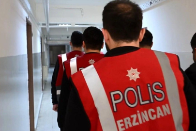 Erzincan'da aranan 7 hükümlü yakalandı