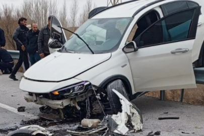 Kaygan yolda korku dolu anlar