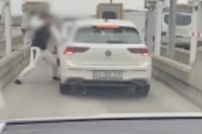 Maganda tır sürücüsü gişelerde araca saldırmıştı! Yediği ceza belli oldu...