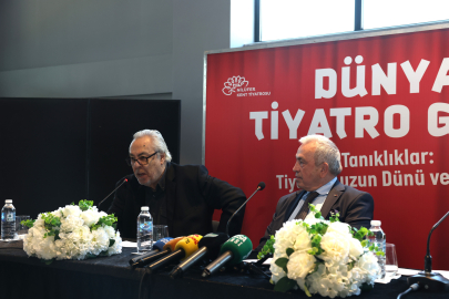 Rutkay Aziz Dünya Tiyatro Günü’nde Nilüferlilerle buluştu