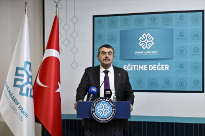 Bakan Tekin, Maarif Vakfı 16. Ülke Temsilcileri İstişare Toplantısı Kapanış Programı'nda konuştu Açıklaması