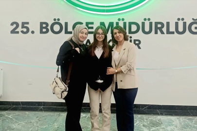 Biga'dan iki öğrenci "su ve insan" temalı yarışmada bölge derecesi elde etti